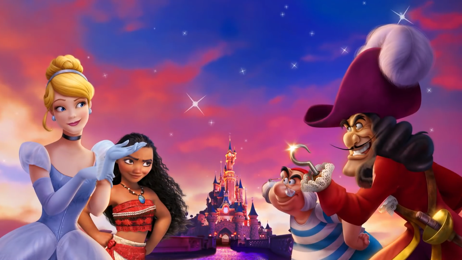 Princezny a piráti Disneyland Paris 2018